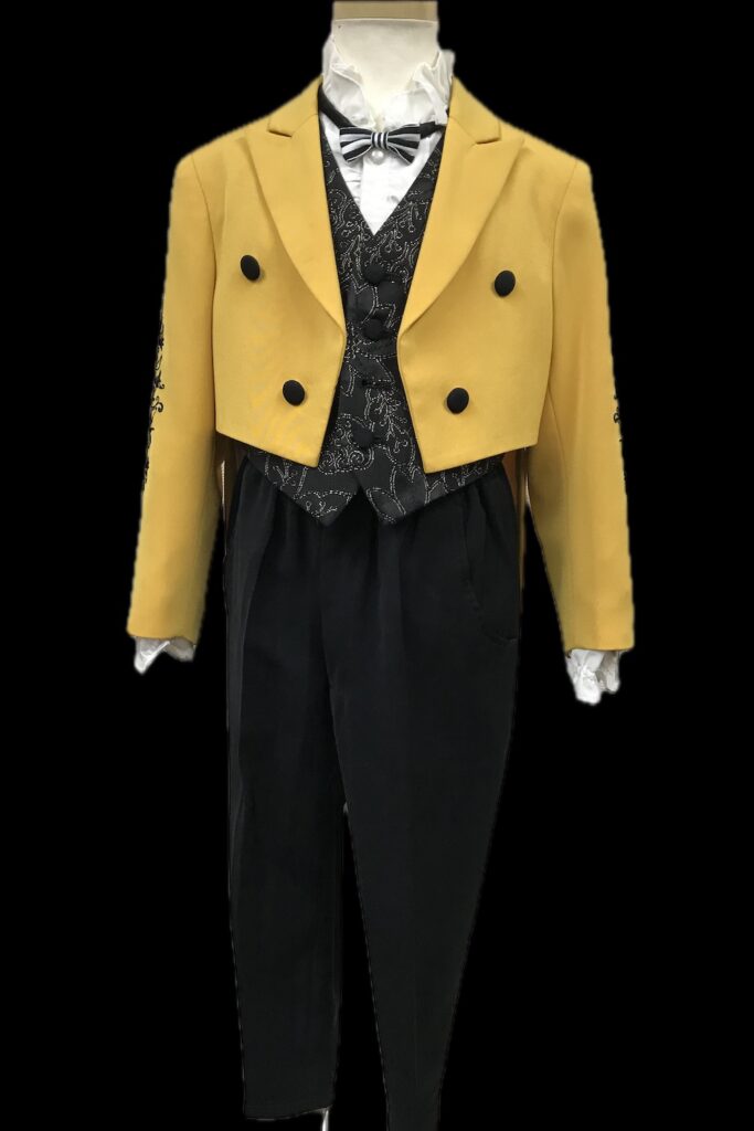 キッズタキシード【T52】イエロー