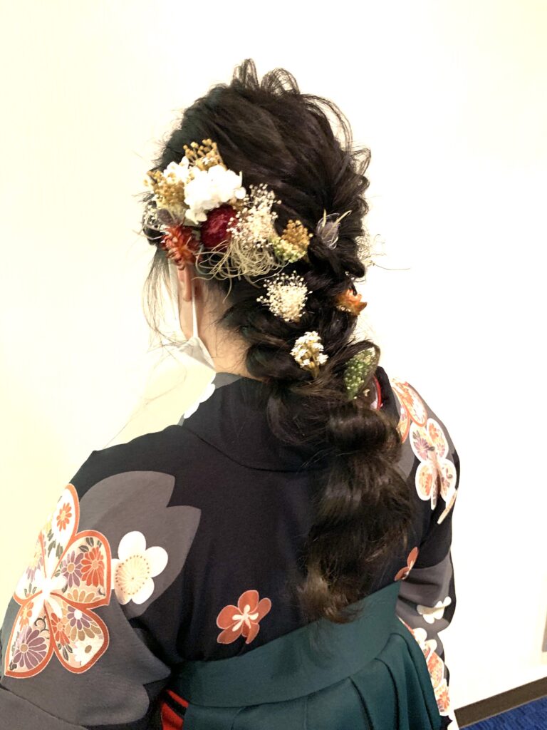 袴ヘアスタイル