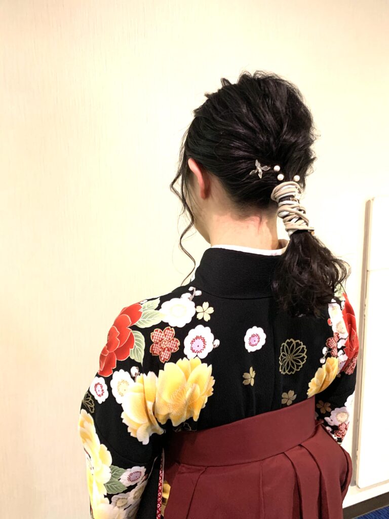 袴ヘアスタイル