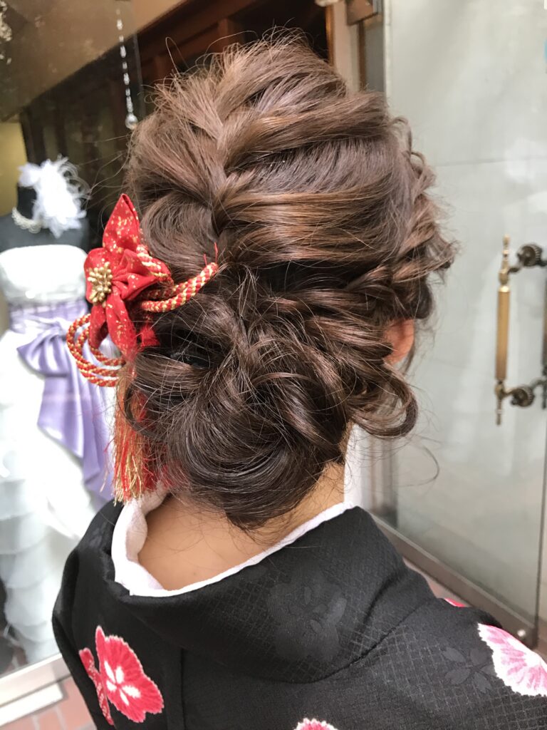 袴ヘアスタイル